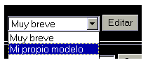 Imagen de la página de Edición de Modelos de Informe-Editar
